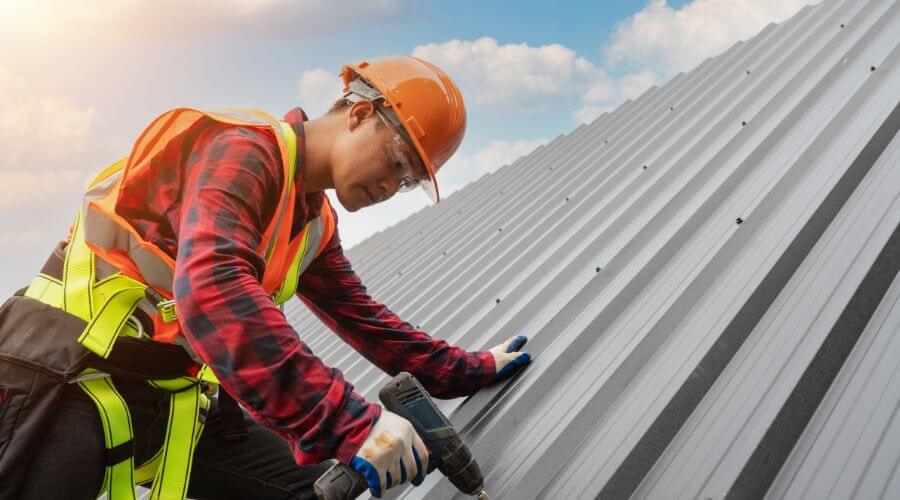 Professional metal roof installation in Troy, TX
